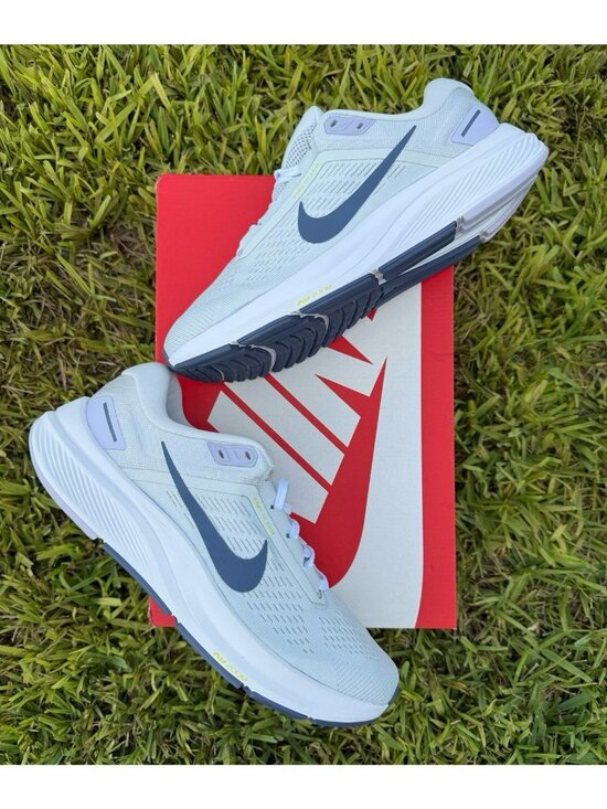 * 10 MEN’S NIKE AIR ZOOM STRUCTURE 24 PURE PLATINUM / LIGHT GRAY DA8574-005 main image 9